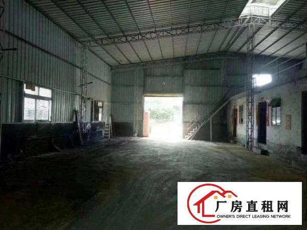  塘厦石马小独院铁皮厂房出租680平可做家私打包纸品