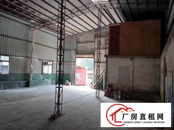  塘厦石马小独院铁皮厂房出租680平可做家私打包纸品