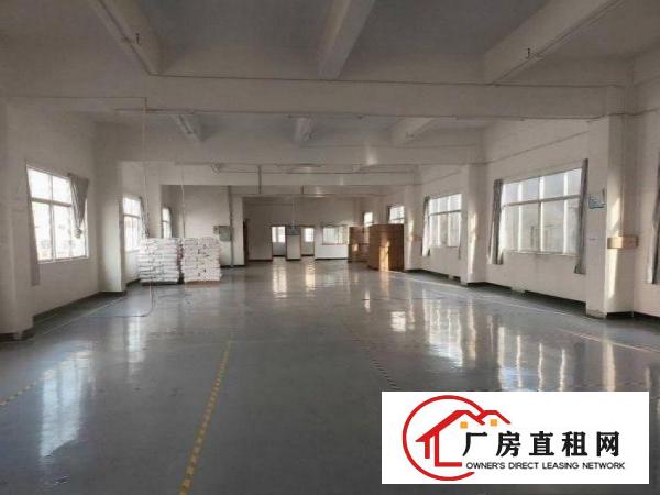  莲湖免租期空出3楼1200平厂房带装修无公摊