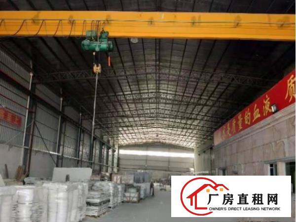  全新钢构厂房十米高带行吊，总面积2100平米，带现成行车