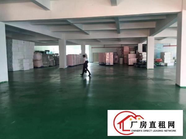  高速口大坪靠深圳标准2楼厂房1500平出租，主线到车间有电梯