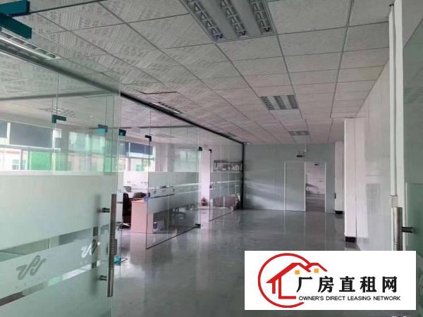  塘厦迎宾高速附近新出漂亮工业区厂房出租，现成办公室
