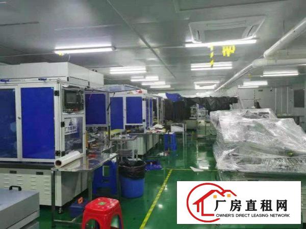  塘厦清湖头楼上300平方出租，可做电子，万级无尘车间