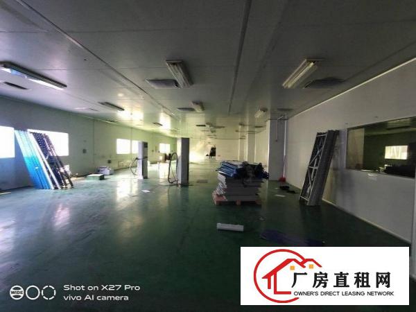  塘厦桥陇纱布街新出3楼1600平现成无尘车间医疗配件拎包入住