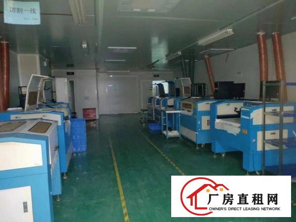  塘厦科苑城楼上分租2600平方无尘车间厂房出租。
