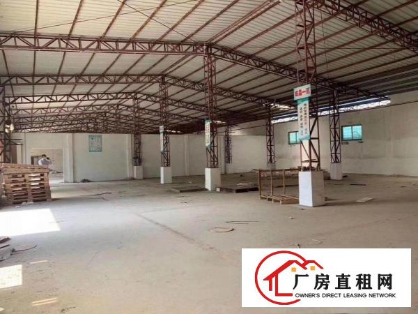 塘厦新出钢构原房东小独院面积2800平，滴水6米，进出便利