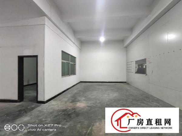  塘厦龙背岭新出标准一楼1200平方带牛角现成办公室低价