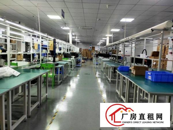  塘厦科苑城原房东楼上2000平厂房出租现成无尘车间无需转让费