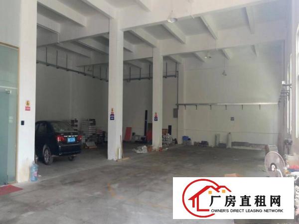  塘厦林村标准一楼厂房550平方，水电齐全，现成办公室