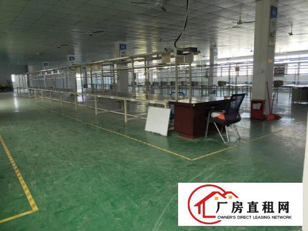  凤凰岗独院1400平可任意分租厂房出租，主线已到车间，