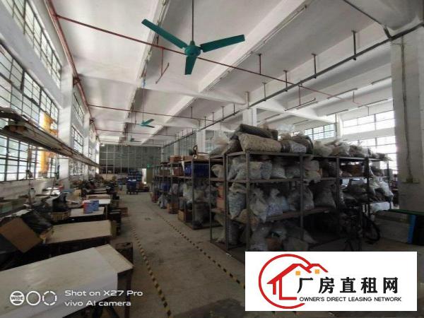  塘厦沙湖独院标准一楼500平现成主线水电到车间厂房出租空地大