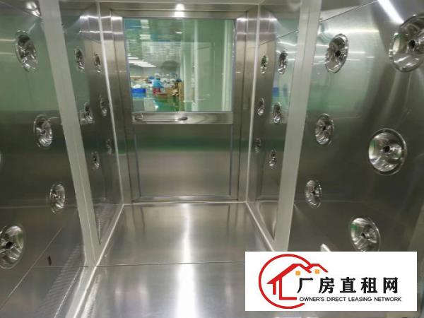  塘厦四村2600平无尘车间，现成装修风淋空调，可做口罩电子类
