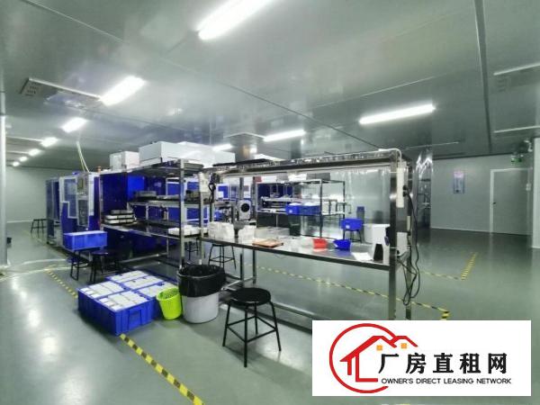  无尘车间!塘厦科苑城楼上2000平方口罩客户厂房招租