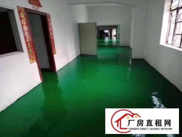  全新地坪漆凤岗镇凤德岭楼上带装修厂房出租700平方可分租