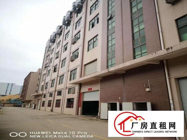  现成装修全新地坪漆凤岗五联工业区一二楼各900平厂房出租