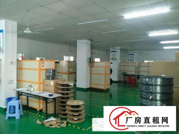 凤岗雁田布心楼上厂房出租2000平适合包装电子组装加工