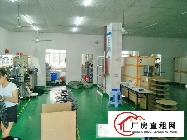  凤岗雁田布心楼上厂房出租2000平适合包装电子组装加工