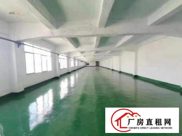  竹塘独院厂房分租2楼1300平方地坪漆办公室齐全