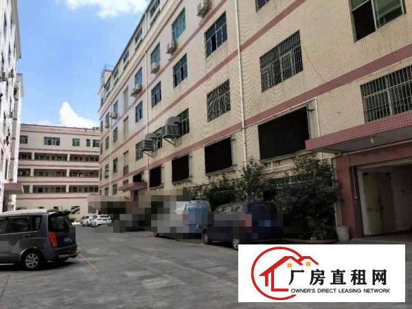  凤岗五联楼上化妆刷电子五金加工贸易厂房出租带装修