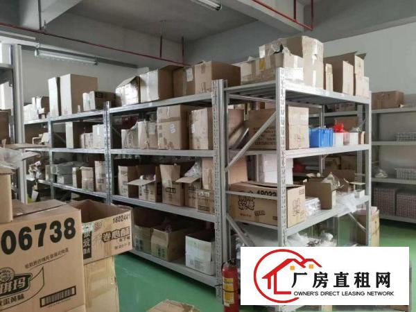  有办公室凤岗楼上厂房出租650平刷有绿色地坪漆