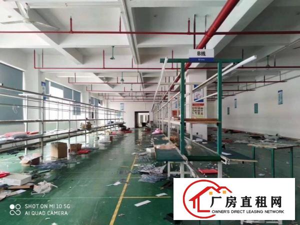  凤岗1500平整层精装修招租，原房东分租实际面积