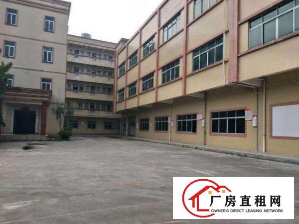  凤岗天堂围自建厂房分租1楼900平方带行车地坪漆办公室