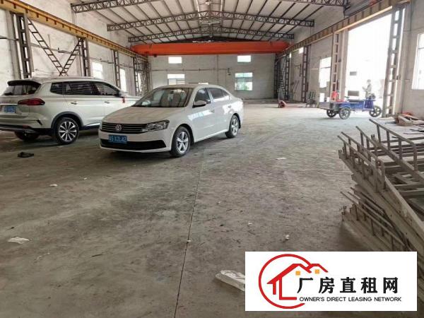  凤岗车站附近新出单一层钢构厂房950平方，现成行车水电