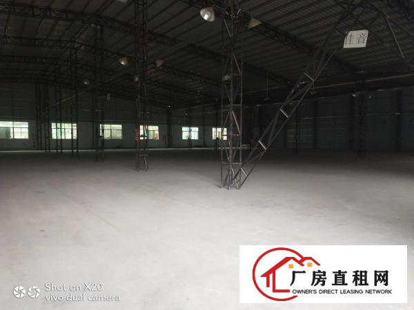  凤岗工业园独栋12米高钢构1千到3500平方低价出租超大空地