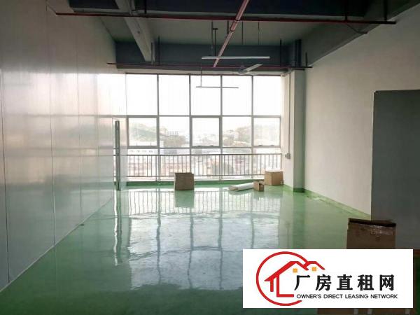  有流水线台地坪漆凤岗雁田楼上带装修厂房出租700平