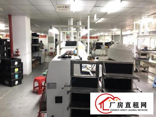  凤岗福民工业区现成贴片厂1200平方豪华装修出租