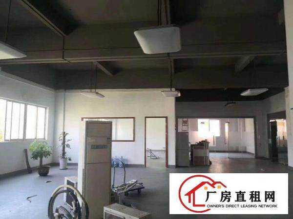  电子电商仓库凤岗雁田主干道旁楼上带精装修厂房出租1380平