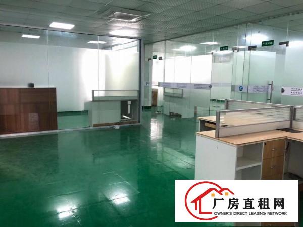  凤岗近深圳原房东二楼850平方带现成装修急租