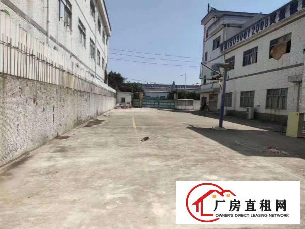  凤岗官井头独院厂房出租二楼1600平带地坪漆办公室空地大