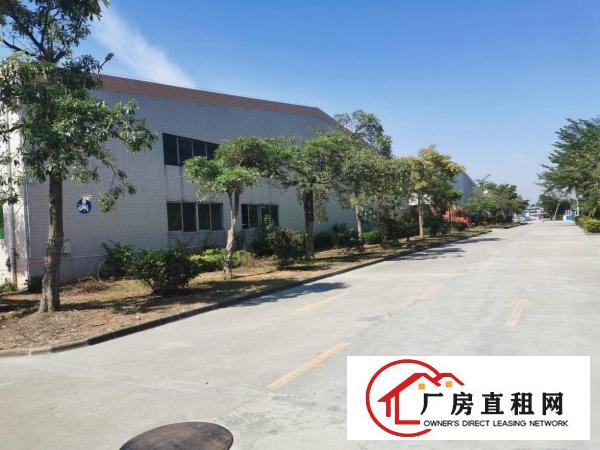  风岗花园式钢结构单一层厂房出租可分租面积12000平带办公楼