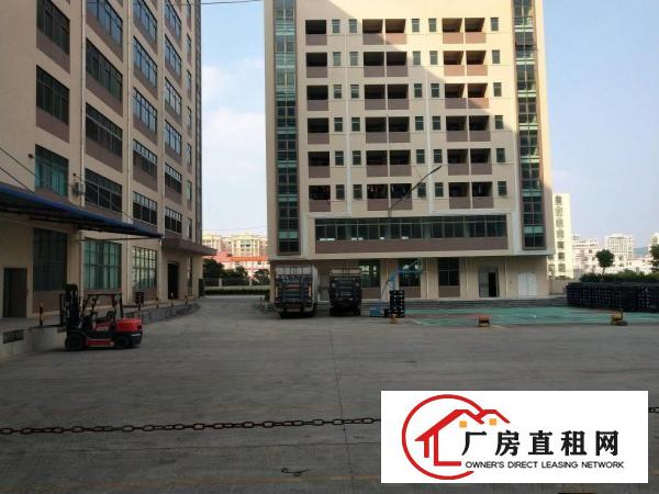  凤岗原房东全新厂房带卸货平台每层7000平方超大空地