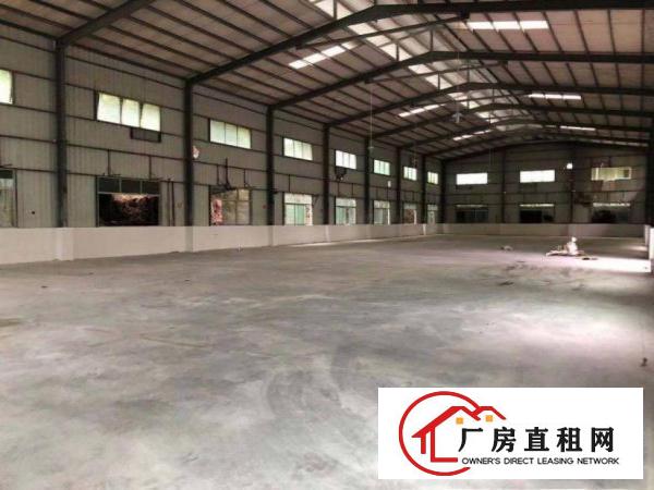  重河750平方钢构铁皮厂房仓库出租滴水高度7米