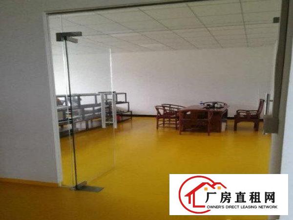  重河二楼标准厂房400方出租，形象好带地坪漆