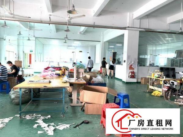  清溪标准厂房二楼1500平米带装修出租，水电齐全