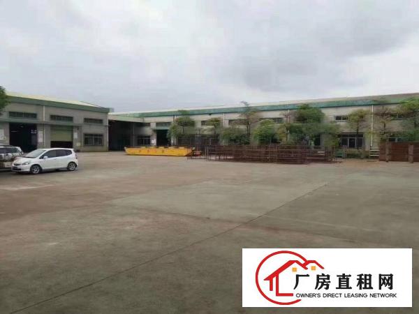  清溪原房东7米高钢构厂房2800平方米带行车出租有牛角