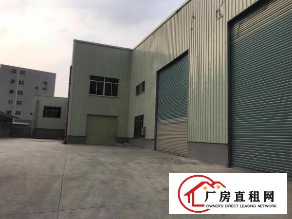  马路边独院钢构厂房出租3300平方，大小可分租！