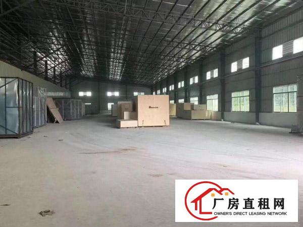  马路边独院钢构厂房出租3300平方，大小可分租！