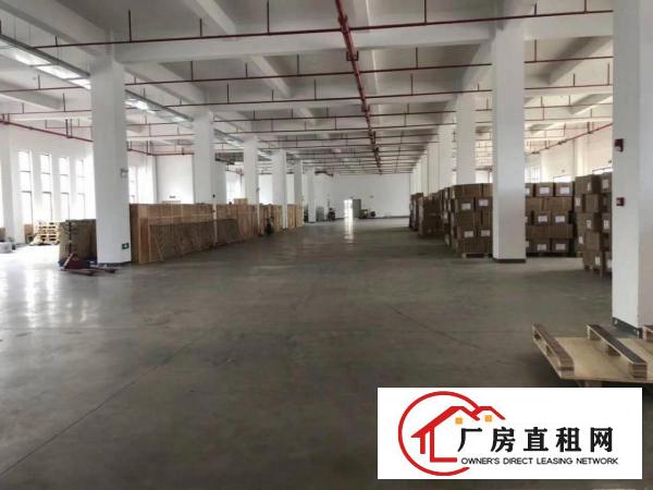  清溪镇中心二楼精装修厂房1800平，水电齐地坪漆全带喷淋可分