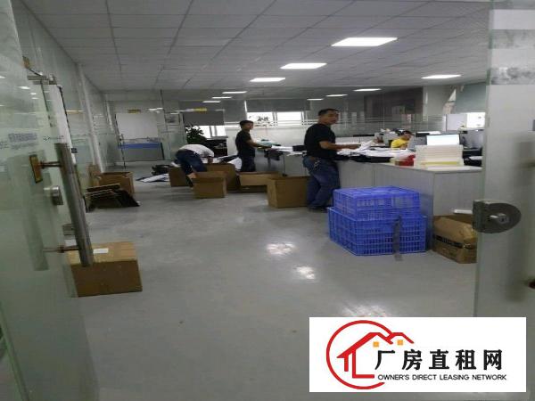  清溪三中村成熟工业区楼上1600平带装修办公室