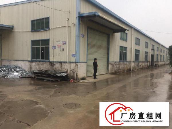  清溪三中单一层滴水8米高钢构厂房1200平招租带现成航车