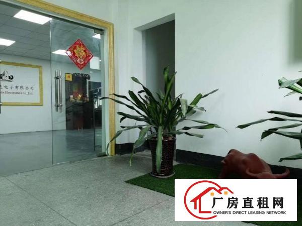 清溪高速路口楼上带装修厂房960平方出租大小可分租
