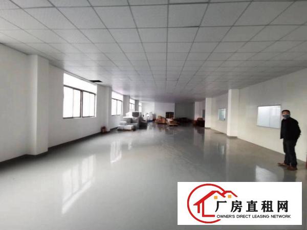 清溪高速路口楼上带装修厂房960平方出租大小可分租