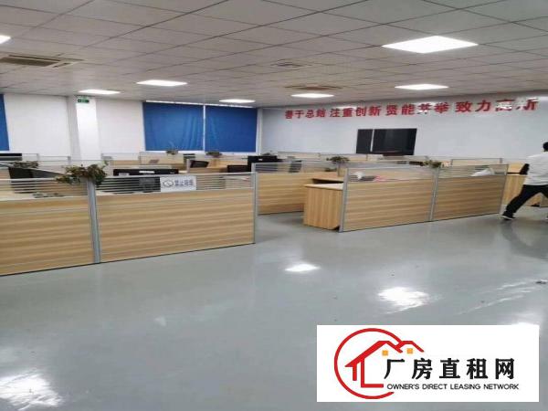  清溪高速路口楼上带装修厂房960平方出租大小可分租