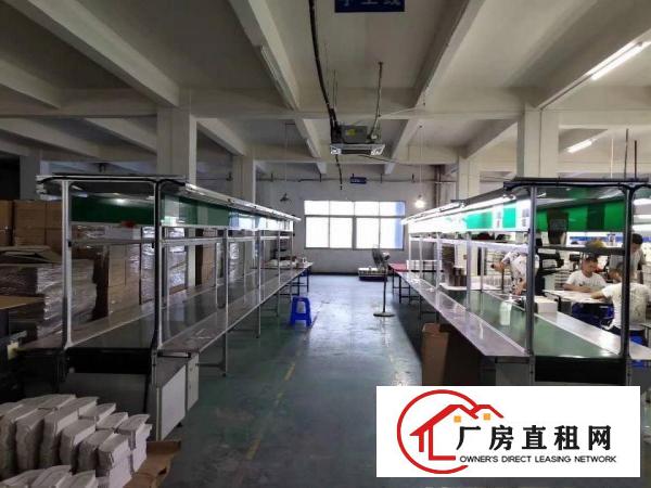 清溪谢坑主干道边上，楼上现成办公室装修厂房出租，带现成办公室