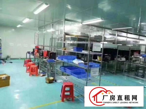  清溪高速路口楼上无尘车间厂房798平方米出租可分租300