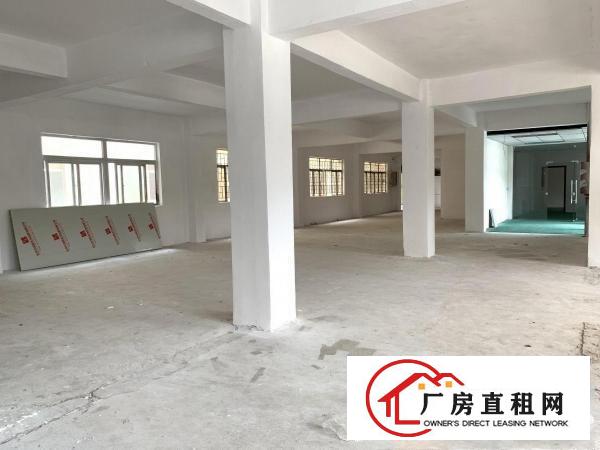  清溪三中新出临街厂房二楼带装修650平米出租，现成水电